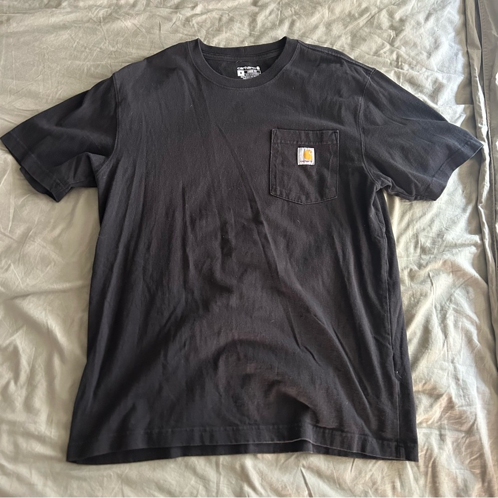 Carhartt Men's Black Pocket T-Shirt